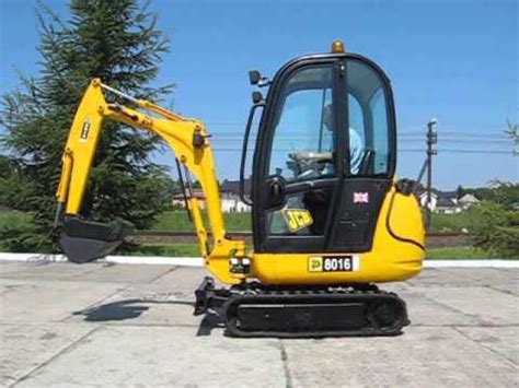 JCB 8016 Mini Excavator Specs, Weight & Dimensions at 